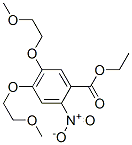 4,5-二(2-甲氧基乙氧基)-2-硝基苯甲酸乙酯 179688-26-7