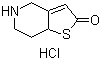 5,6,7,7a-四氢噻吩并[3,2-c]吡啶-2(4H)-酮盐酸盐 115473-15-9
